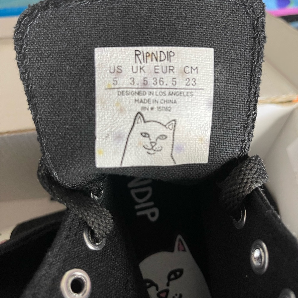 RIPNDIP Lord Nermal high top shoes US 5